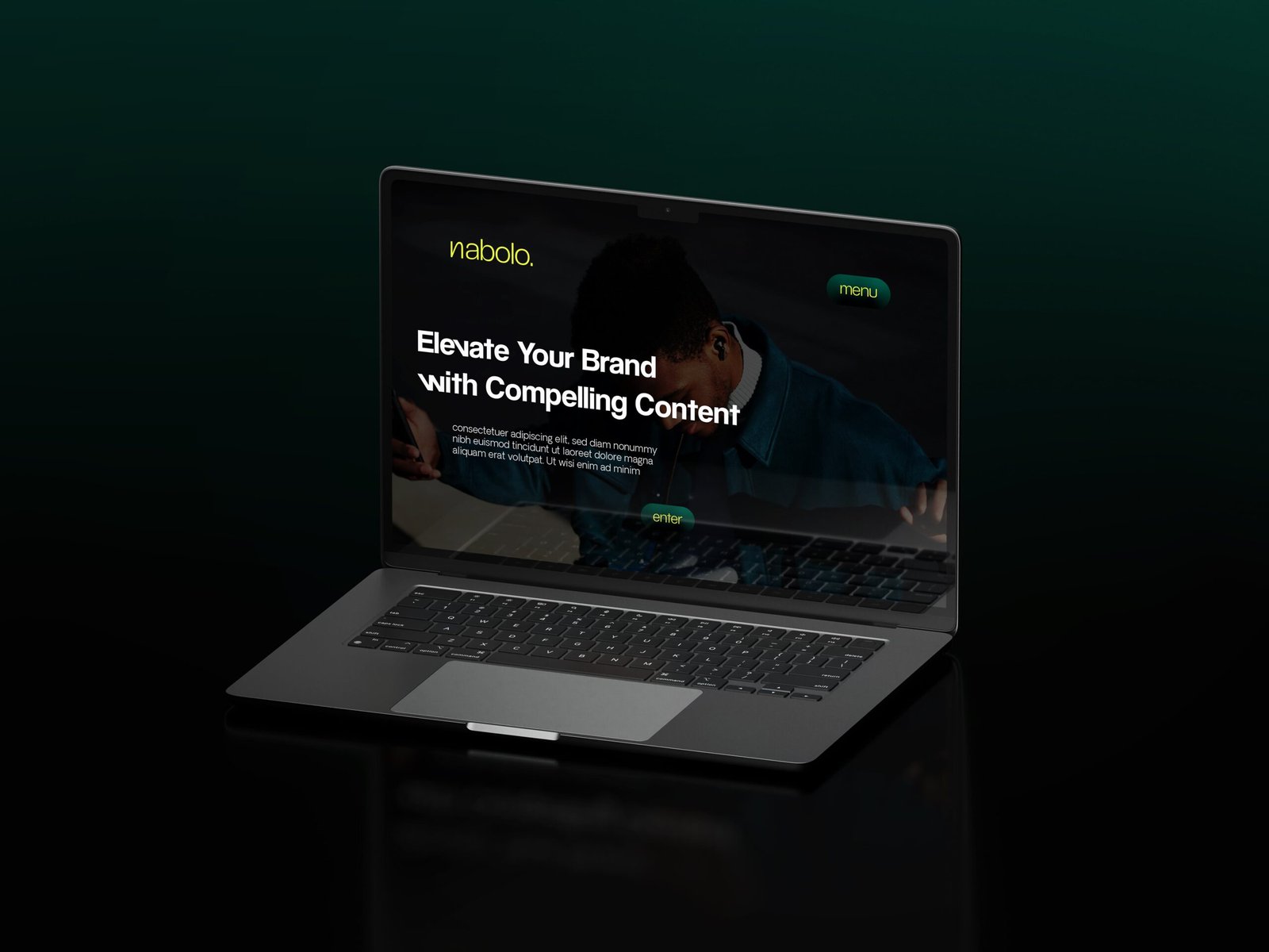 Nabolo.com, Nabolo company. Website development. Creative ads, graphic design